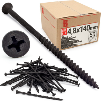 Wkret 010 do płyt g-k drew 4,8x140 (50 szt)