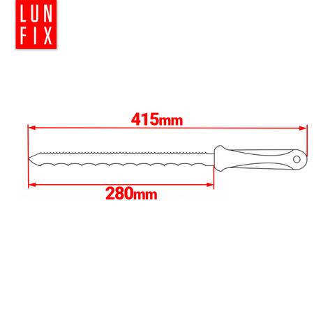 Nóż do waty wełny mineralnej i styropianu 415 mm