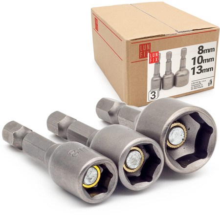 Bit nasadka ZESTAW 8-10-13mm MTX (3szt.)