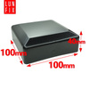 Nasadka na słupek 100x100 NSK100 czarna (1szt.)