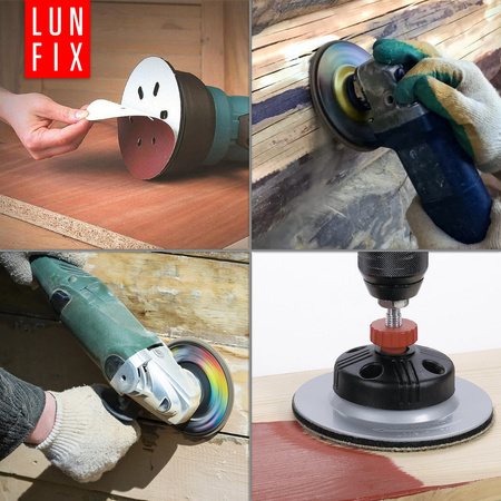 Papier ście dysk otw P80 125mm 5szt 738049 (1op)