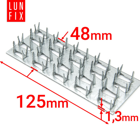 PK1 Plytka kolczasta 48x125 (10 szt.)