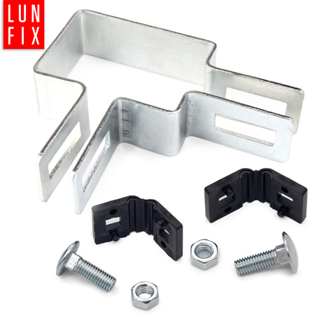 Obejma 40x60 narozna ocynk komplet (1kpl.)