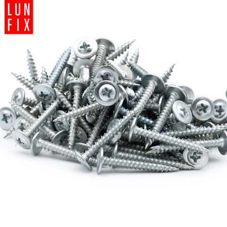 Wkręty samogwintujące 4,2x40mm z łbem podkładkowym do metalu WPC 100szt.