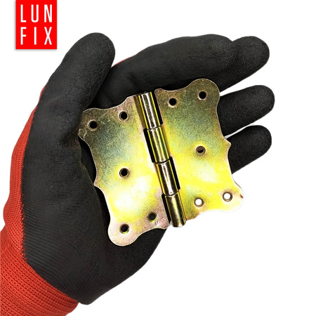 Zawias budowlany 80x80x1,5 mm ozdobny ocynkowany ZBB1 1szt.