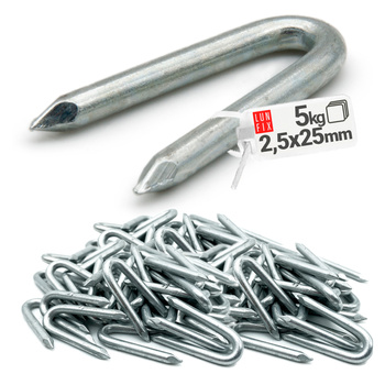 Skoble ocynk 2.5x25 (5kg) (1op)