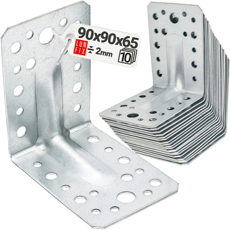 KPL1 katownik z przetlocz. 90x90x65x2,0 (10szt)