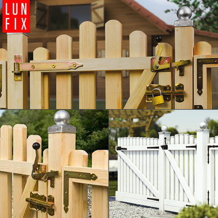 Zasuwka ogrodowa 80x60mm WOG80 (1szt.)