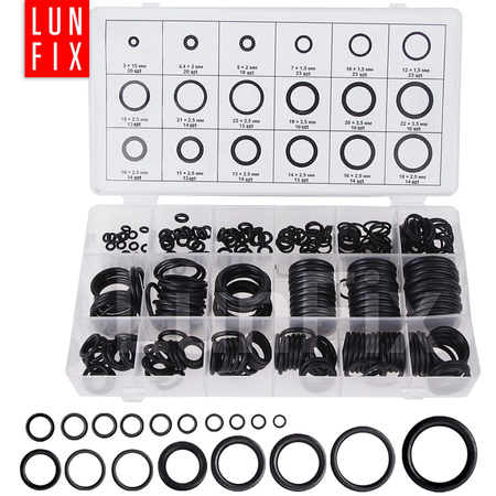Gumowe uszczelki ZESTAW D3-22 mm ,279 szt 47598