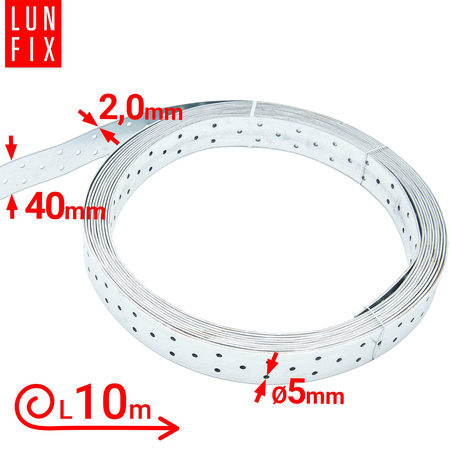 TM40 Tasma montazowa 40x2,0 (10mb) (1szt.)