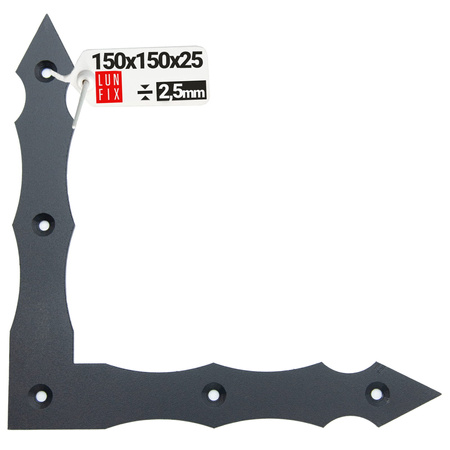 Narożnik ozdobny okienny 150x150x25x2,5mm 1szt.