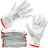 Rękawice robocze z koziej skóry 10 XL białe 12szt.