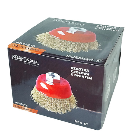 Szczotka do szlifierek 125mm MTX 746069 (1szt.)