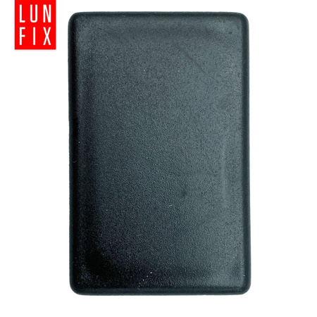 Zaślepka prostokątna czarna ZK 20x40/CZ (10 szt.))