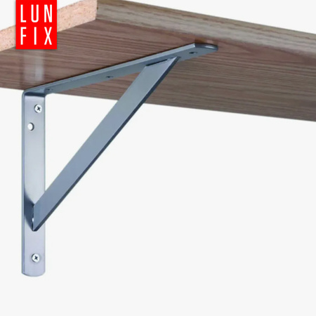 Wspornik półki 40x25cm wzmacniany stalowy