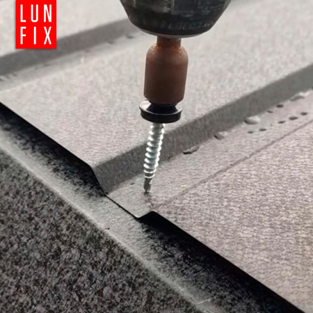 Wkręty farmerskie 4,8x25 samowiercące farmery biały ciepły 250szt.