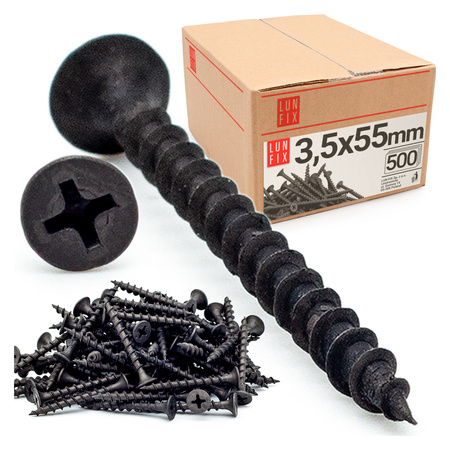 Wkret 010 do plyt g-k drew 3,5x055 (500 szt)