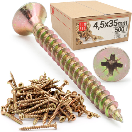 Wkret 007 hartow. zn zolty 4,5x035 (500)