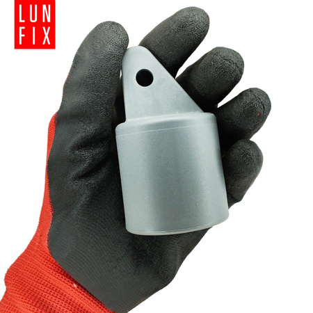 Nasadka slupa podporow. 1 1/4 POD11/4 SZAR (1szt.) + wkręt