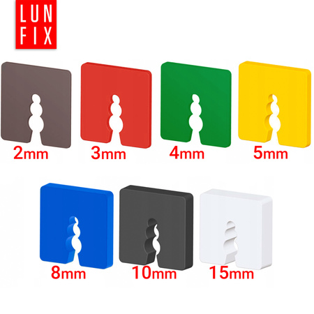 Podkładka dystansowa 8mm 50x50mm wyrównująca 50szt.