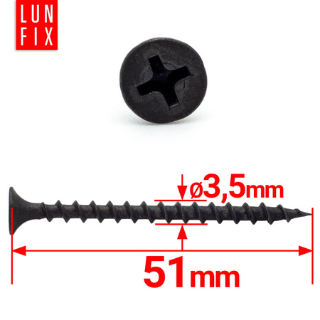 Wkret 010 do plyt g-k drew 3,5x051 (500 szt)