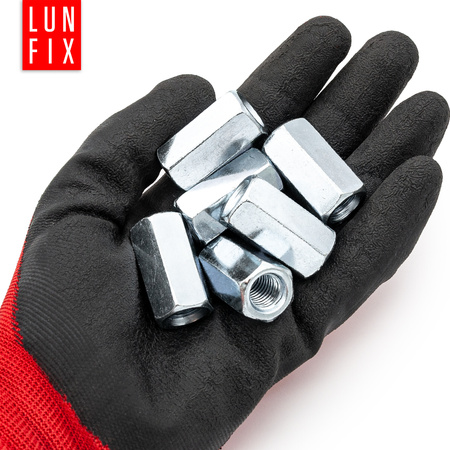 Nakrętka przedłużana M10x30 DIN6334 ocynkowana 10szt.