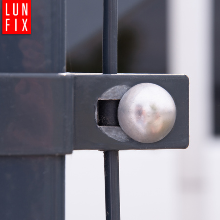 Obejma 50x50 koncowa grafit komplet (1kpl.)