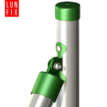 Uchwyt podpory UP/2otw./Zielony + 2 Wkrety (1kpl.)