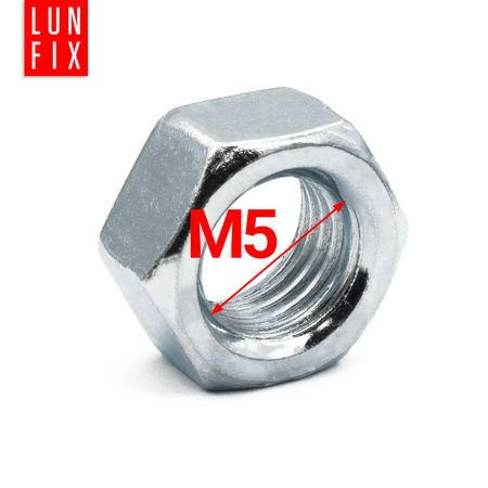 Nakrętka DIN 934 M05 kl 8 ocynk (1kg)