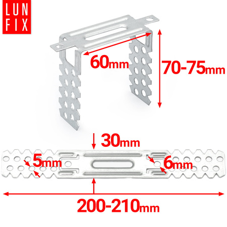 Wieszak płaski 60/75 1,00 mm (1szt)
