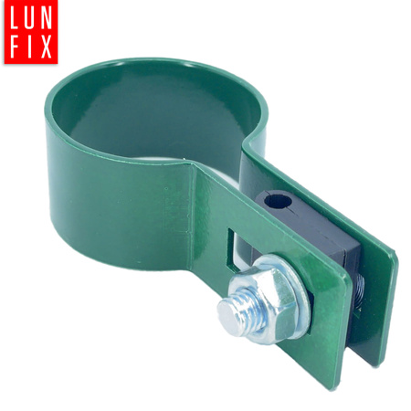 Obejma końcowa początkowa fi42 mm końcowa ZIELONY komplet