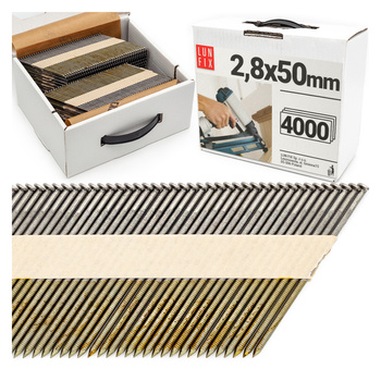 Gwozdzie papier 34st 2,8x50 piers cza 4000sz (1op)