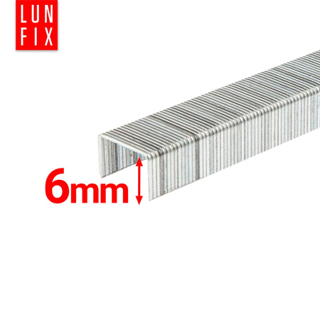 Zszywki, typ 53, 6mm 1000 szt. (1szt.)