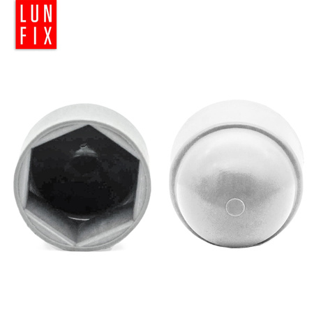 Maskownica nakrętki biała M10/bł (op-100szt)