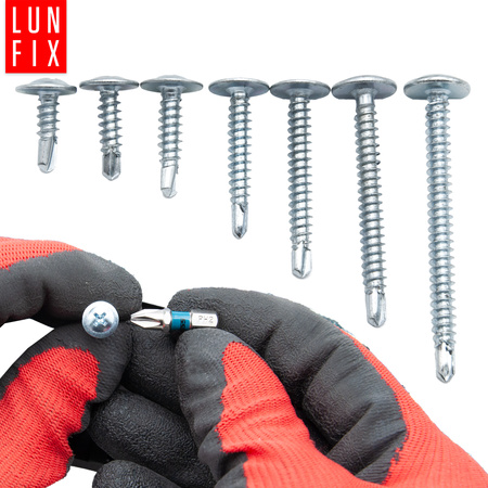 Zestaw Wkretów 012 samiercące +bit PH2 (290szt.)