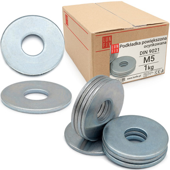 Podkładka okragla Pow ZN DIN9021 M05 (1kg)