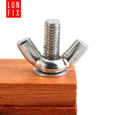 Nakrętka motylkowa M6 DIN315 ocynkowana 10szt.