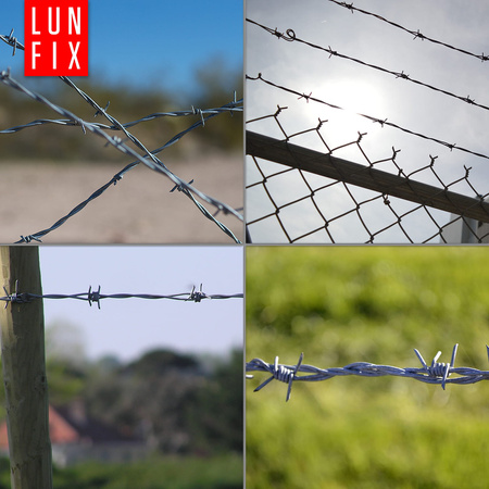 Drut kolczasty dwuzylowy 1,5, 100mb (1rol)