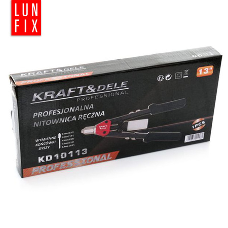 Nitownica ręczna Kraft&Dele 13" 330cm 33cm (1szt)