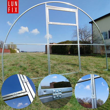 Szklarnia z poliwęglanu 3x10m profil 20x20mm grubość 3mm