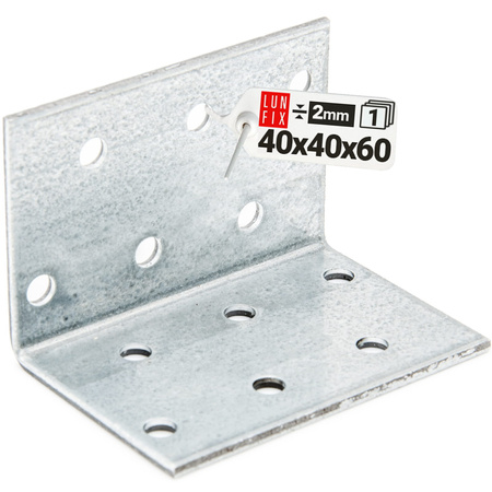 KM2 katownik montazowy 40x40x60x2,0 (1szt.)