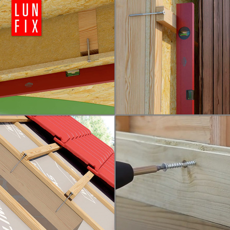 Wkręty dystansowe regulacyjne 6x100mm do łat 100szt.