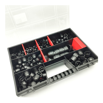 245 Set Abdeckkappen Shwarz M5-M20