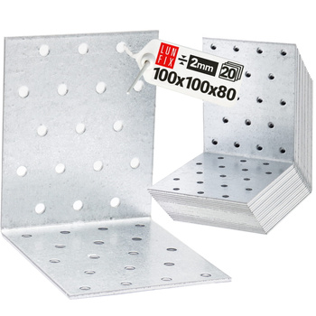 KM16 katownik montazowy 100x100x80x2,0 (20 szt.)