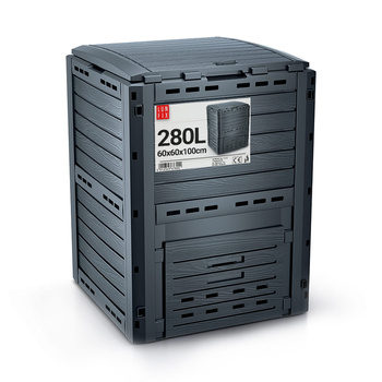 Kompostownik 280l COMPOGREEN antracyt (1szt.)