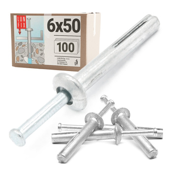 Kołek szybki montaż wbij. 6x50 (100szt) (1op)