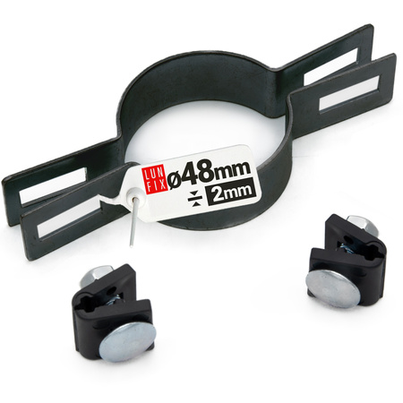 Obejma fi48 posrednia grafit komplet (1kpl.)