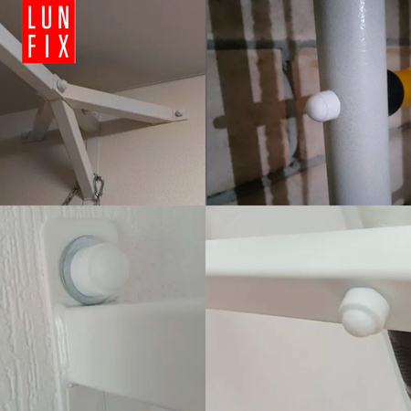 Zaślepka na śruby M14/22 maskownica kołpak biała 10szt.