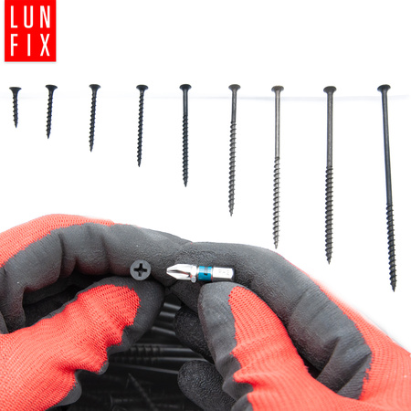 Zestaw wkrętów do płyt gipsowych 280 szt. + bit PH2