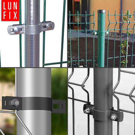 Obejma fi42 posrednia grafit komplet (1kpl.)